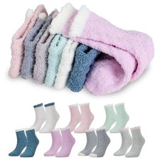 Thick Socks Soft Warm Women Lady Winter Socks Plush Cozy Fluffy Fuzzy Bed Floor