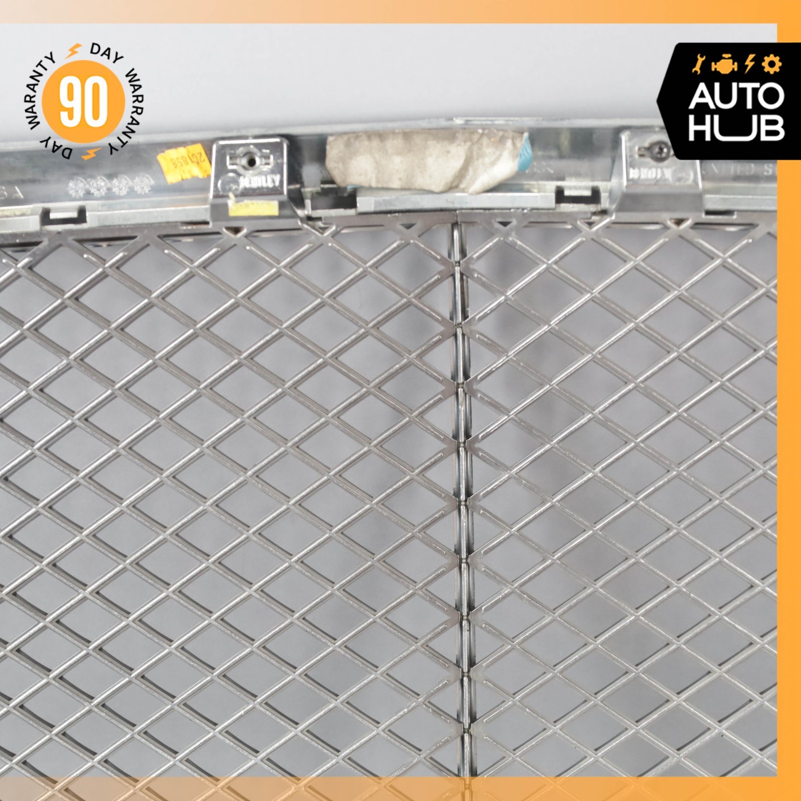 12-18 Bentley Continental GT GTC Hood Radiator Mesh Grille Grill Chrome OEM 30k
