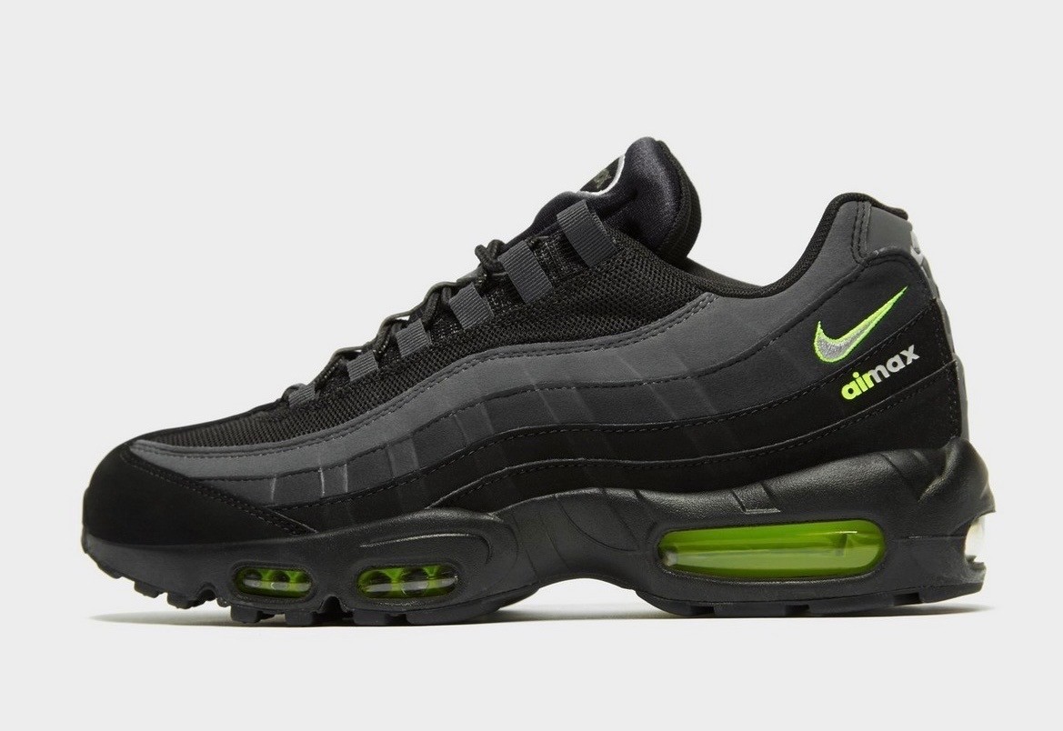Nike Air Max 95 OG Black/Grey Trainers-Size 7-New-100percent Genuine *RARE* RRP £190