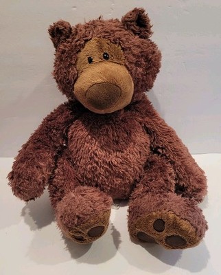 Gund Philbin Teddy Bear Plush Chocolate Brown Floppy Stuffed Animal 18''