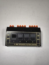 Goobay 4-Way Speaker Switch Box - Used, Signs of Wear