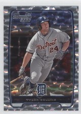 2012 Bowman Prospects Silver Ice Tyler Collins #BP106 1h5