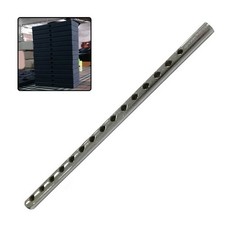Lightweight Steel Connector Rod for Dumbbell Weight Blocks 10 and 15 Hole 24cm