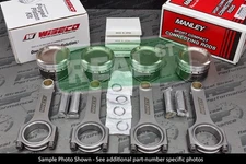 Wiseco Pistons Manley H Beam Rods Integra GSR B18C B18C1 81.5mm 9.96:1