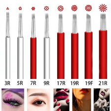 Microblading Needles Fog Eyeborw Permanent Makeup Blade Round Tattoo Needle