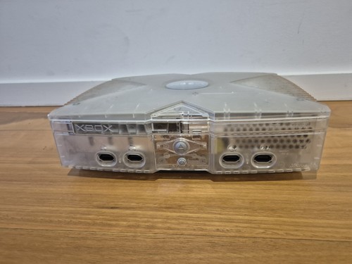 Original Microsoft Xbox Console Crystal Limited Edition + 1x Clear Controller - Foto 6 di 11