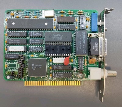 Interlan NI5210B-8 ISA Ethernet Netzwerkkarte Vintage LAN Adapter