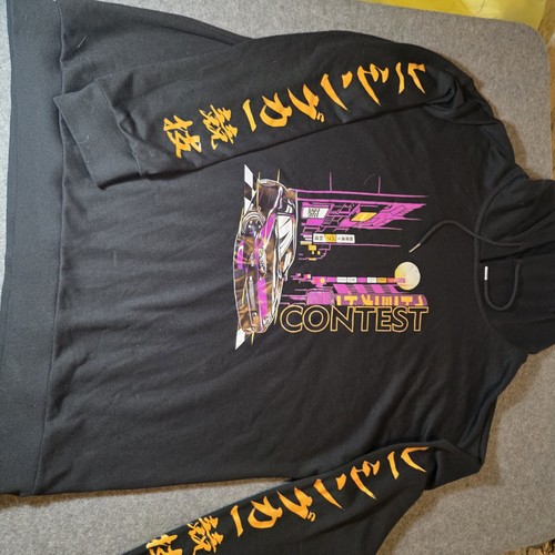 Romwe Hoodie Japanese Street Racing 2XL 990