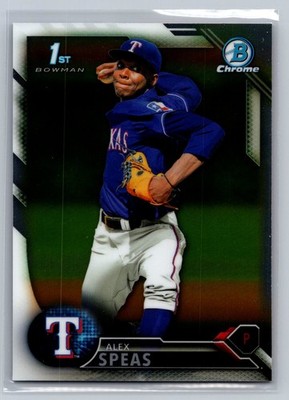 2016 Bowman Draft #BDC-45 Alex Speas Chrome *ZD