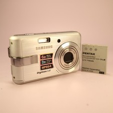 Samsung Digimax L60 6.0MP Compact Digital Camera Silver Tested