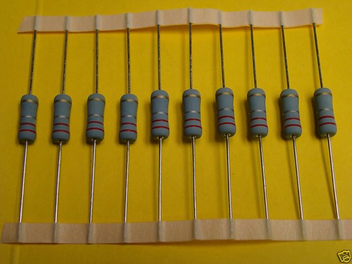.22 OHM 2 WATT EMITTER RESISTORS FOR PHASE LINEAR  OTHERS 12 PK   - Picture 1 of 2