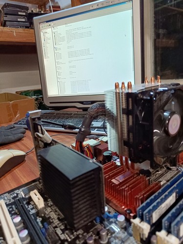 LGA775 ASUS P5K PRO iP35 chipset MoBo with CPU C2D E8200, I/O shield & 4GB RAM - Picture 14 of 21