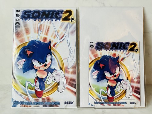 Sonic The Hedgehog (IDW Comics) - Movie 2 Pre-Quill Comic Bundle Exclusive VF/NM - Picture 2 of 6