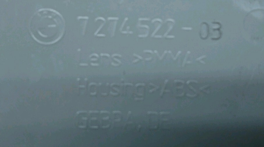 12 14 Bmw 3 Series Lh Front Side Reflector Oem For Sale Online Ebay
