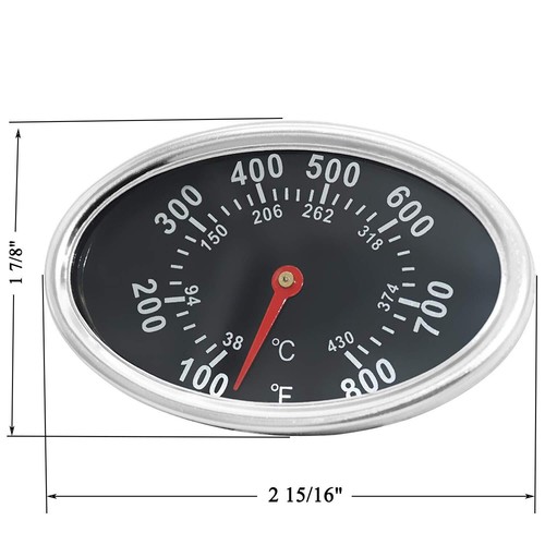Lid Thermometer Gas Grill Heat Indicator for Grill Master Nexgrill 720-0697 7... - Picture 2 of 3
