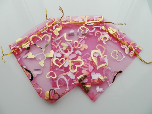 100 Organza Geschenktüten Schmuck Weihnachten Verpackung Beutel Hochzeit Party Gefallen - Bild 15 von 46