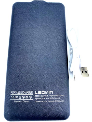POWER BANK UNIVERSALE 88000 MAH BATTERIA ESTERNA 2 USB 1 MICRO USB 1 TYPE-C - Foto 8 di 9