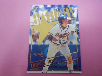 2001 Topps Gallery Star Gallery Chipper Jones #SG7