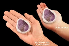 AMETHYST SEER Crystal 2 3/4" 4-8 Oz Polished Rock Mineral Specimen Reiki Stone
