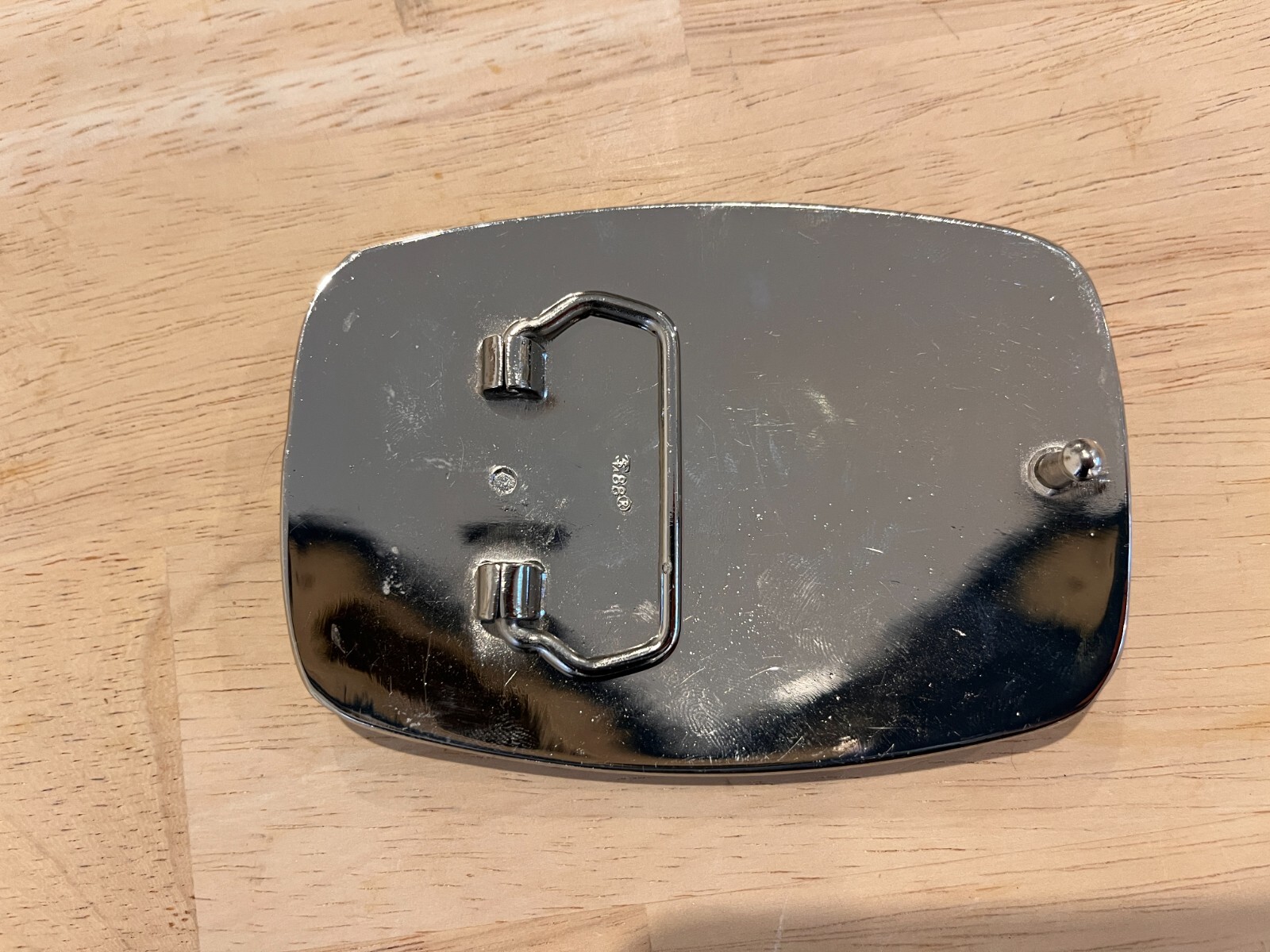 Large Silver Belt Buckle eBay