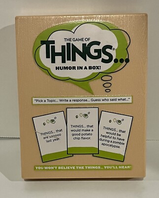 The Game of Things Humor In A Box  2016 Cards Card Game
