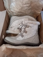 Columbia Minx Shorty Omni-heat Womens Winter Boots Beige Size 4 uk