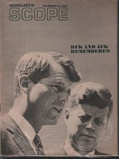 Scholastic Scope November 22 1968 Robert F John F Kennedy Remembered 061919AME