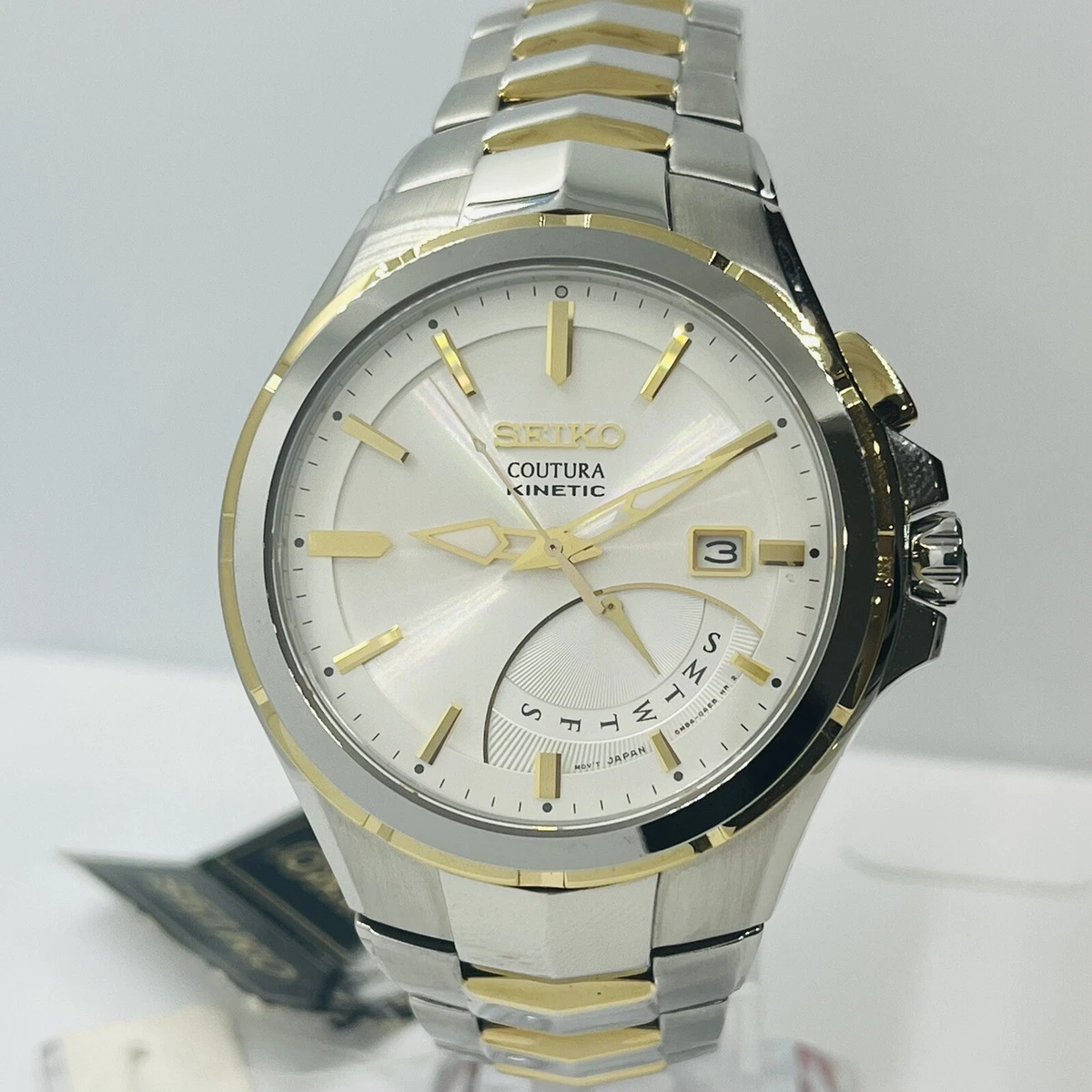 Seiko coutura kinetic watch sale
