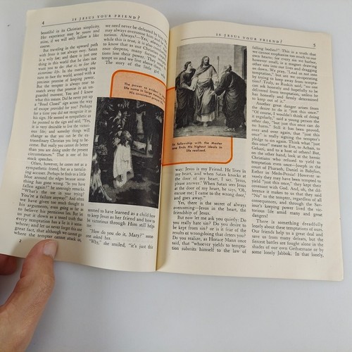 Is Jesus Your Friend? Pacific Press Publishing Pamphlet - Picture 7 of 8