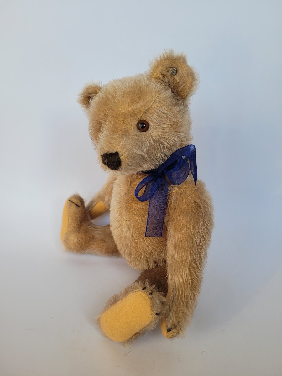 Vintage Steiff ORIGINAL TEDDY Bear, Mohair,11