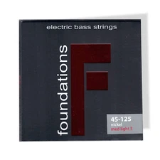 Bass Strings Foundation S I T Nickel Medium Light 5 String FN545125L