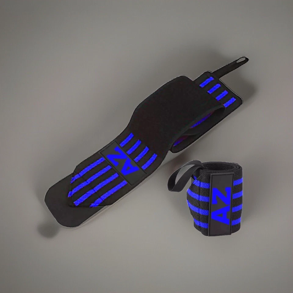 Weight Lifting Straps Gym Wrist Support Weight Training Anti-Slip Strap Bench - Image 2 of 4