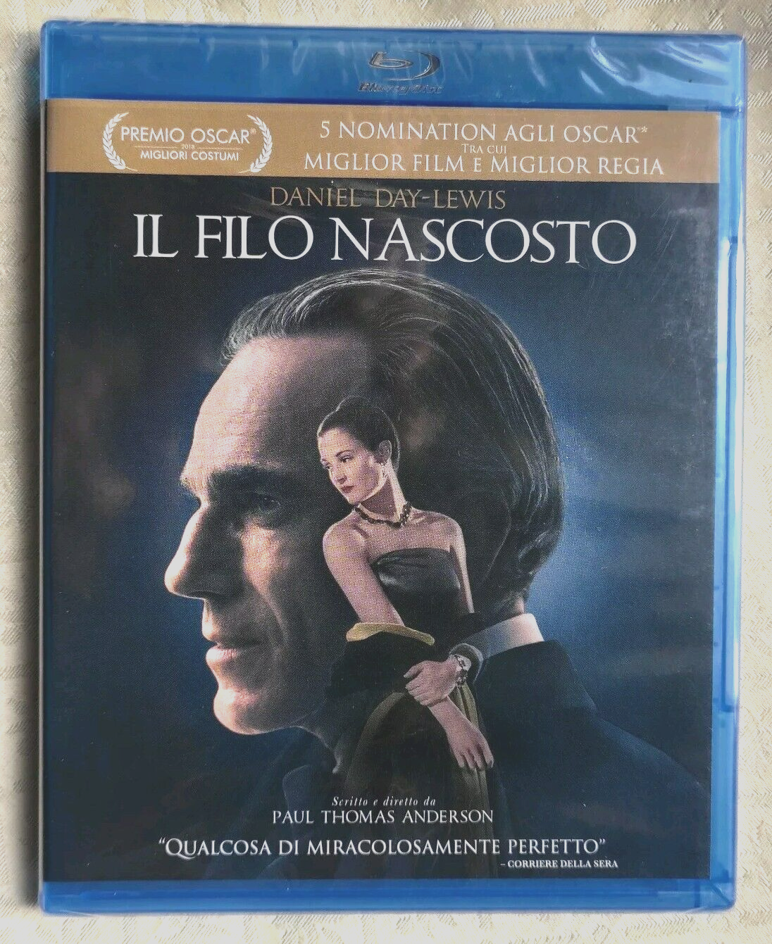 Bluray   IL FILO NASCOSTO   Paul Thomas Anderson   Daniel Day-Lewis  *****NUOVO