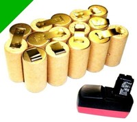 Tauschpack FüR Original Metabo Akku 18 V Mit 2.0 Ah Nicd