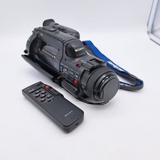 Sony CCD-FX510 10x Zoom Video 8 Handycam Camcorder For Parts Or Repair W/ Remote