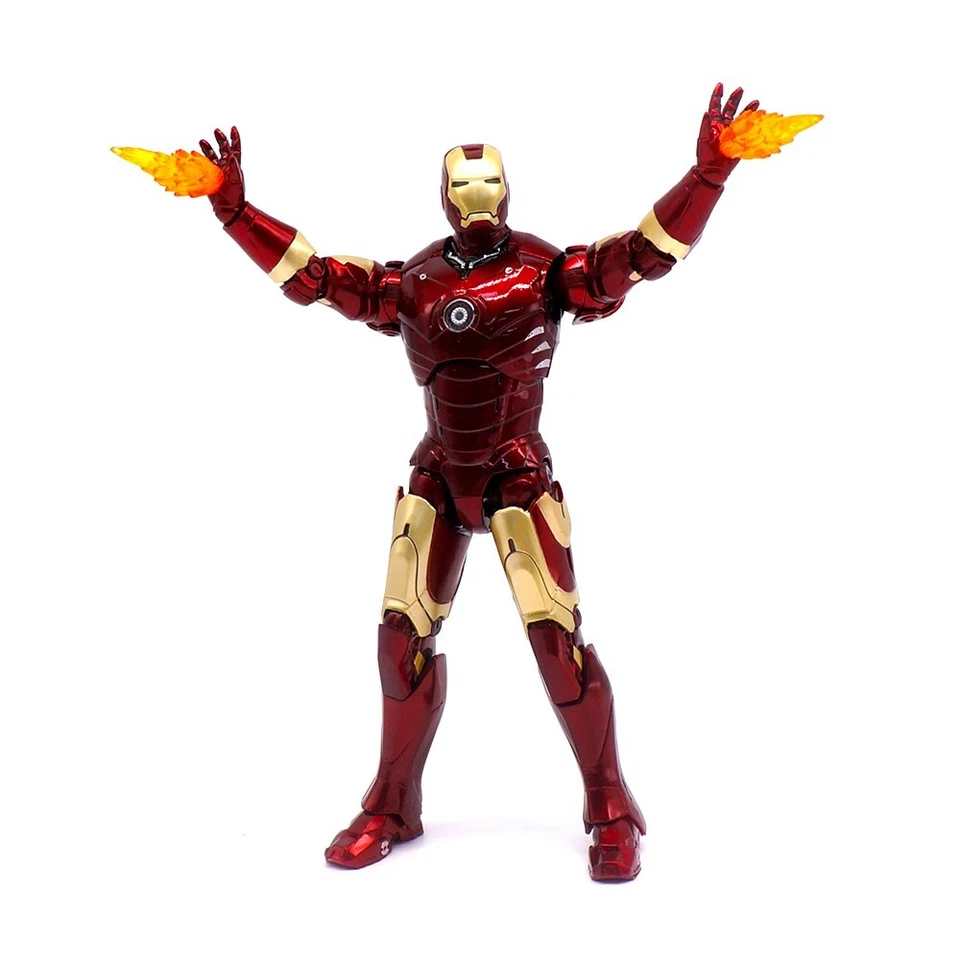 ZD TOYS MK3 IRON MAN Mark III Marvel PVC 7" Figura de Acción Modelo Estatua Juguete Foto 4 de 4