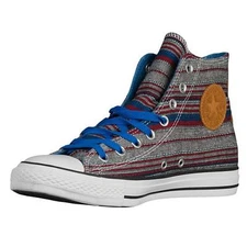 Converse CT Hi, Vision Blue / Multi Color Textile - Mens 7 Womens 9 