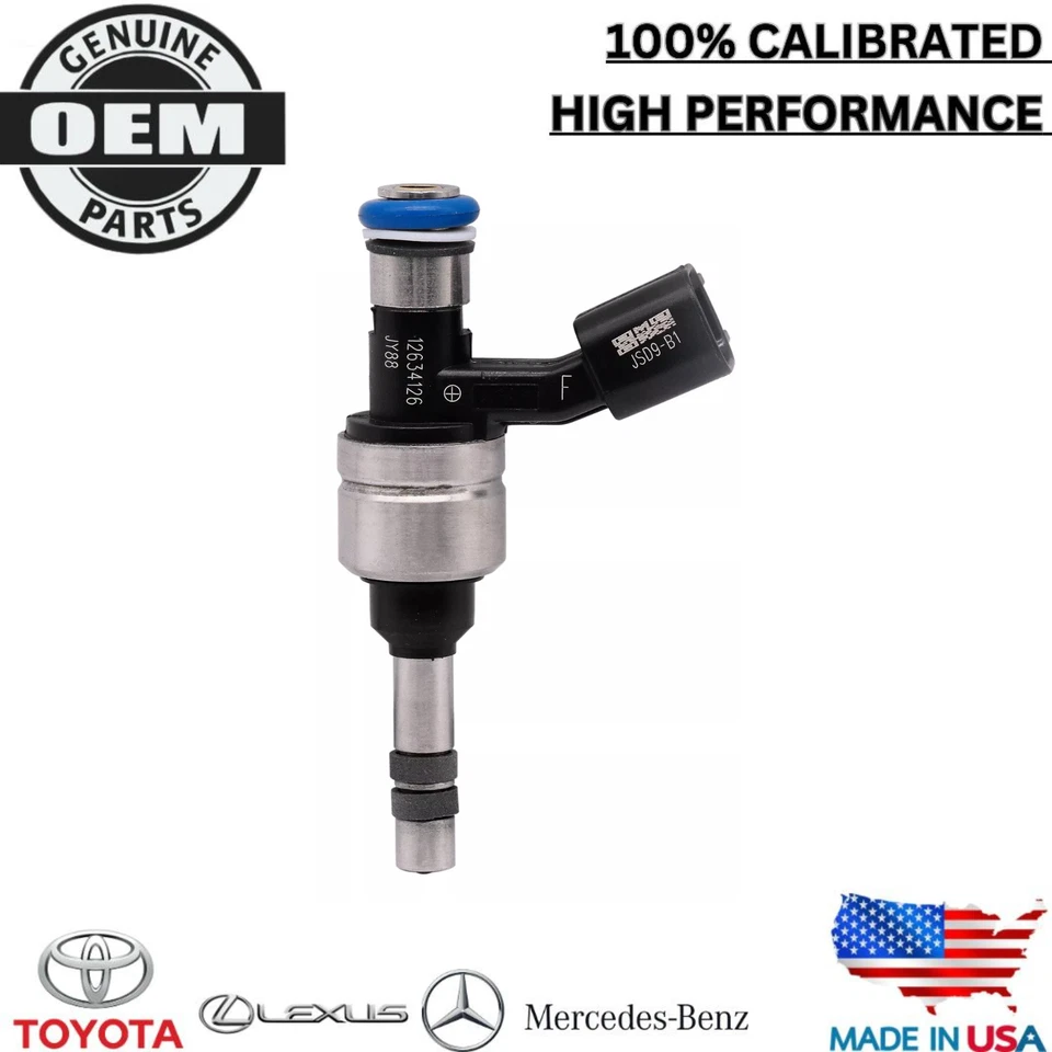 X6 NUEVO OEM ACDelco inyectores de combustible 2012-21 Buick Cadillac Chevy Impala GMC 3.6 V6 Foto 2 de 4