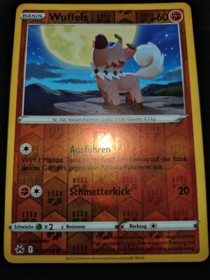 Wuffels 073/159 Zenit der Könige Pokemon Karte Deutsch Reverseholo