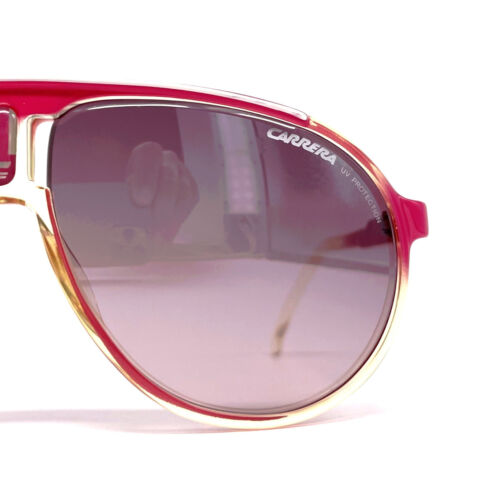 NOS vintage CARRERA "CHAMPION" sunglasses - Italy - Original - Burgundy/Crystal - Imagen 3 de 10
