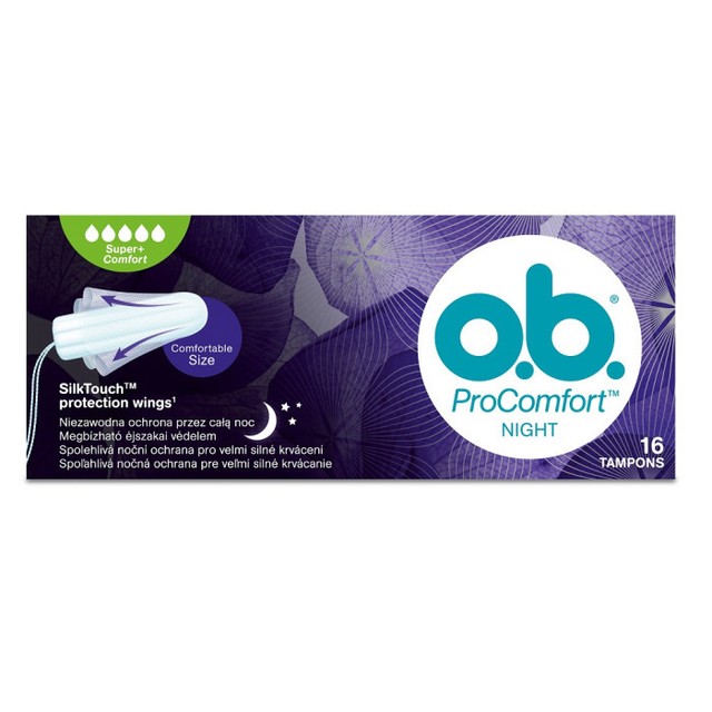 Ob Procomfort Night Super Comfort 3 X16 Tampons For Sale Online Ebay