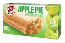 Pasteles de bocadillos ligeramente esmaltados JJ's Bakery Kosher Parve 4 oz (manzana) (paquete de 6)