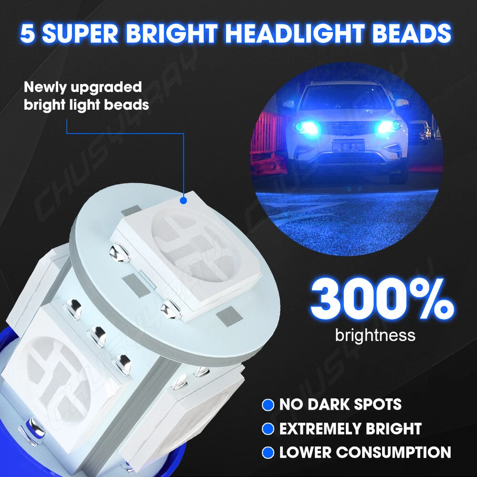 NUEVO Kit de bombillas LED azul aguamarina hielo calibre tablero para Ford Ranger 83-94 Foto 4 de 4