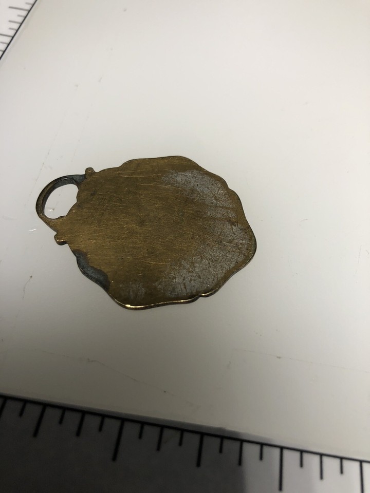 Vintage Letter H Watch Fob First Last Name Henry Hank Harry Harold