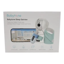 Baby Monitor- Smart Sleep Sock & HD Camera Track HR SpO2 Level，Cry/Motion Detect