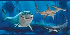 Disney Finding Nemo SHARKS Prepasted Wallpaper Border DF059231BFP 30 Feet