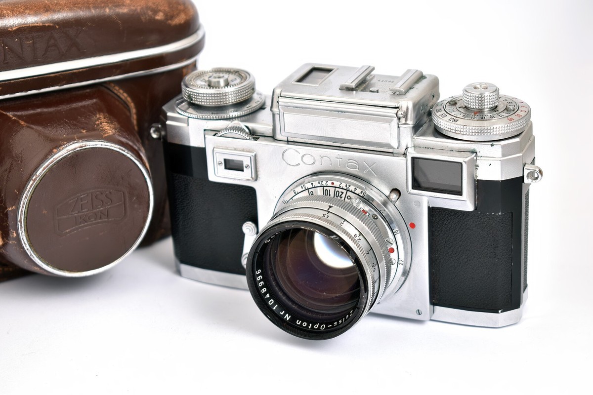 Fotocamera Vintage Contax IIIa Zeiss-Opton Sonnar 50mm (anno 1953)
