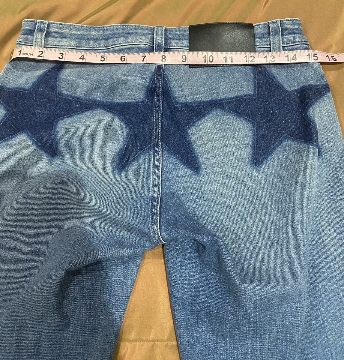 GIVENCHY STAR PANTS WOMEN 38 RARE DENIM JEANS FASHION | eBay