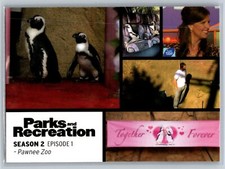 2013 Press Pass Parks and Recreation Season 2 Episode 1 Pawnee Zoo #7