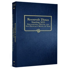 U.S. Roosevelt Dimes, Starting 2023 - Whitman Classic Coin Album